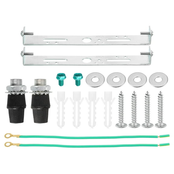 Uxcell Ceiling Light Plate Kit 145x20x15mm Lighting Fixture Mounting Bracket for Home Office Chandelier 2 Set