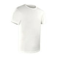 thumbnail image 3 of Fruit of the Loom Boys Undershirts, 10 Pack White Cotton Crew T-Shirts, Husky, 3 of 7