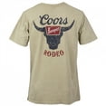thumbnail image 3 of Coors Banquet Rodeo Mineral Wash Natural Beige T-Shirt-Large, 3 of 5