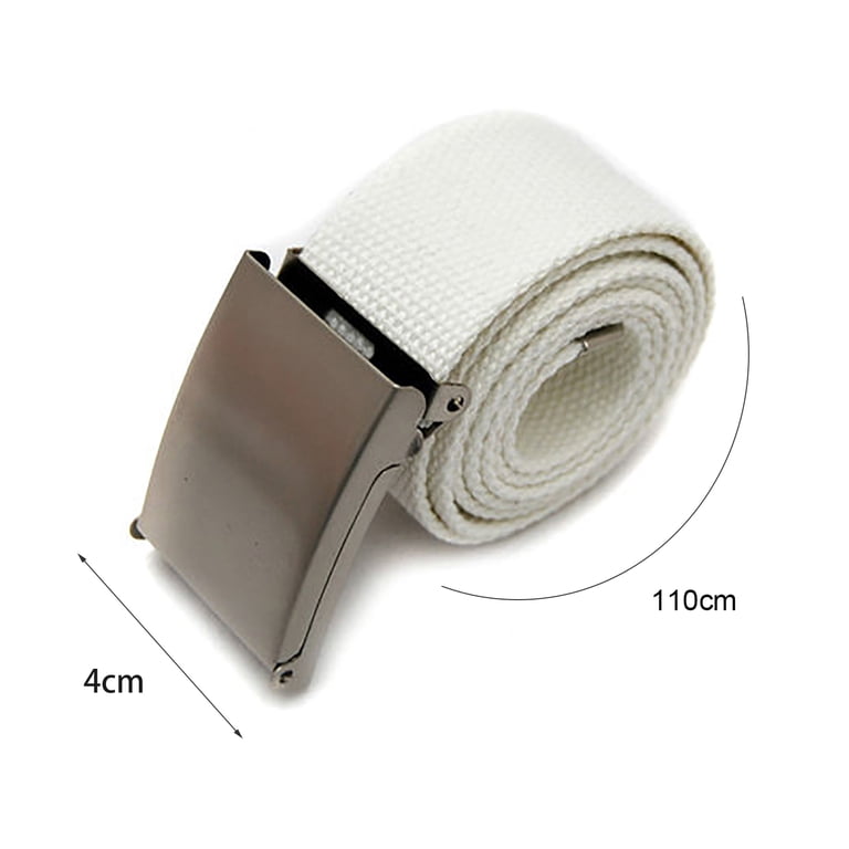 Anvazise Canvas Belt Unbuckle Easily Unisex Canvas Canvas  display picture 1