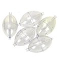 thumbnail image 1 of 5PCS Fishing Clear Float Buoy Slip Strike Indicator Oval Float Spin Surface Bubble Float Fishing Outdoor Accessories, 1 of 5