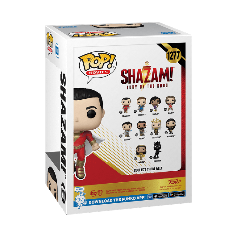 Pop! Movies: Shazam! Fury of the Gods - Billy (Glow in the Dark) Vinyl Figure with Chase - Walmart.com