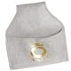 thumbnail image 4 of Bolsa de billar con Soporte de tiza para piscina de primera Sunnimix Bolsa de tacos de cuero de PU gris, 4 of 6