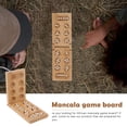 thumbnail image 4 of SHISUYAN 1Pc Mancala Puzzle Game African Chess Strategy Game for Children (Khaki), 4 of 8