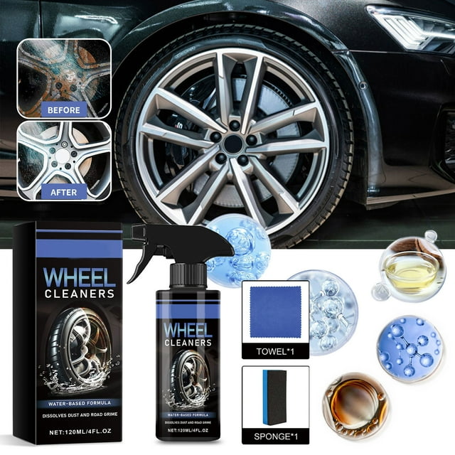 Oliegs Heated Blanket Car Wheel Cleaner Aluminum Wheel Rim Non Rinse Remover Wheel Descaling Agent Cleaner For Cars Small Trucks Trucks And Passenger Cars120ML Chocolate