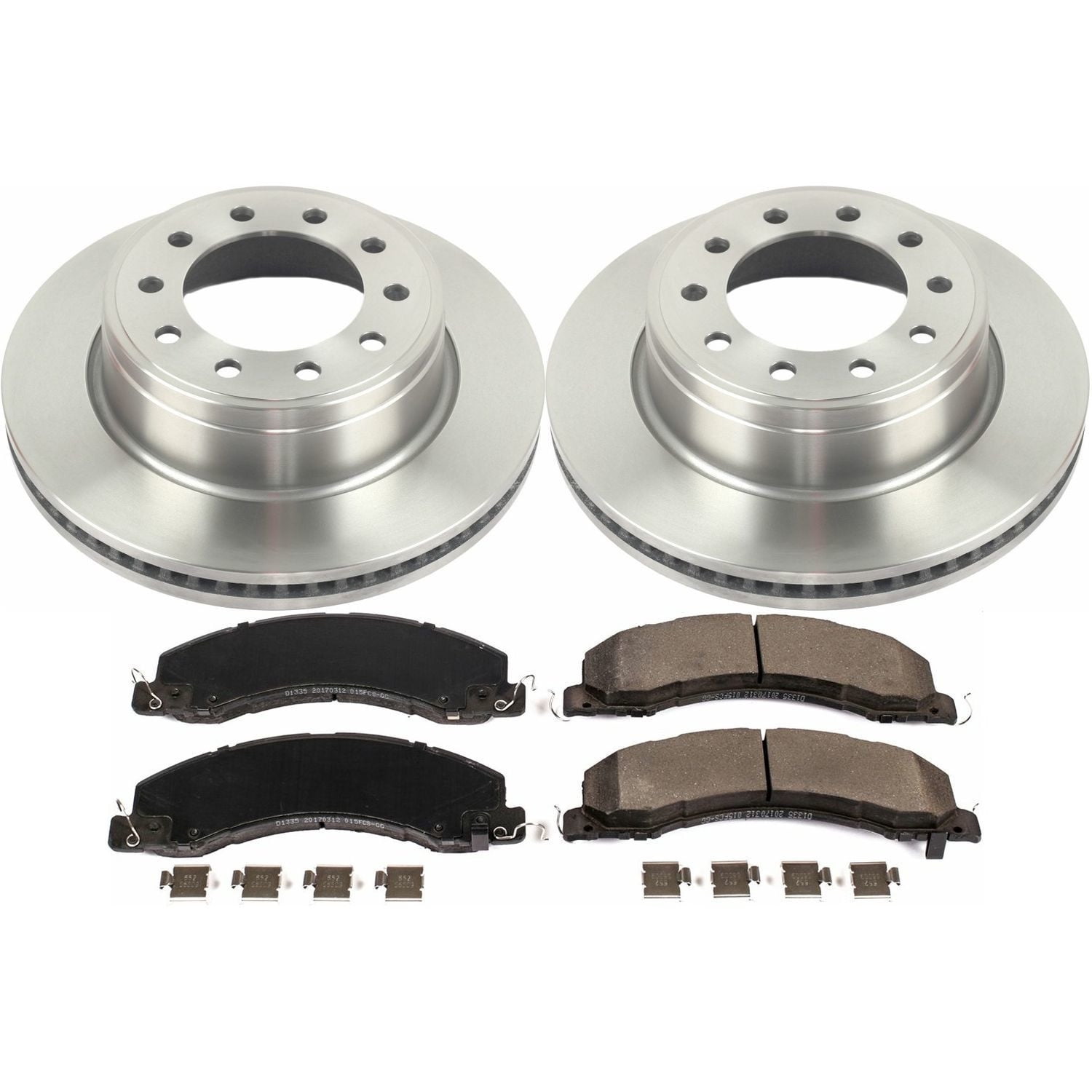 PowerStop Front Stock Replacement Brake Pad and Rotor Kit Fits: DODGE Select Models KOE5567