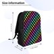 thumbnail image 4 of Balery Rainbow Hearts Mochila - Mochila Estilosa y Duradera para Laptop de 15 Pulgadas con Tela Oxford Impermeable, 4 of 8