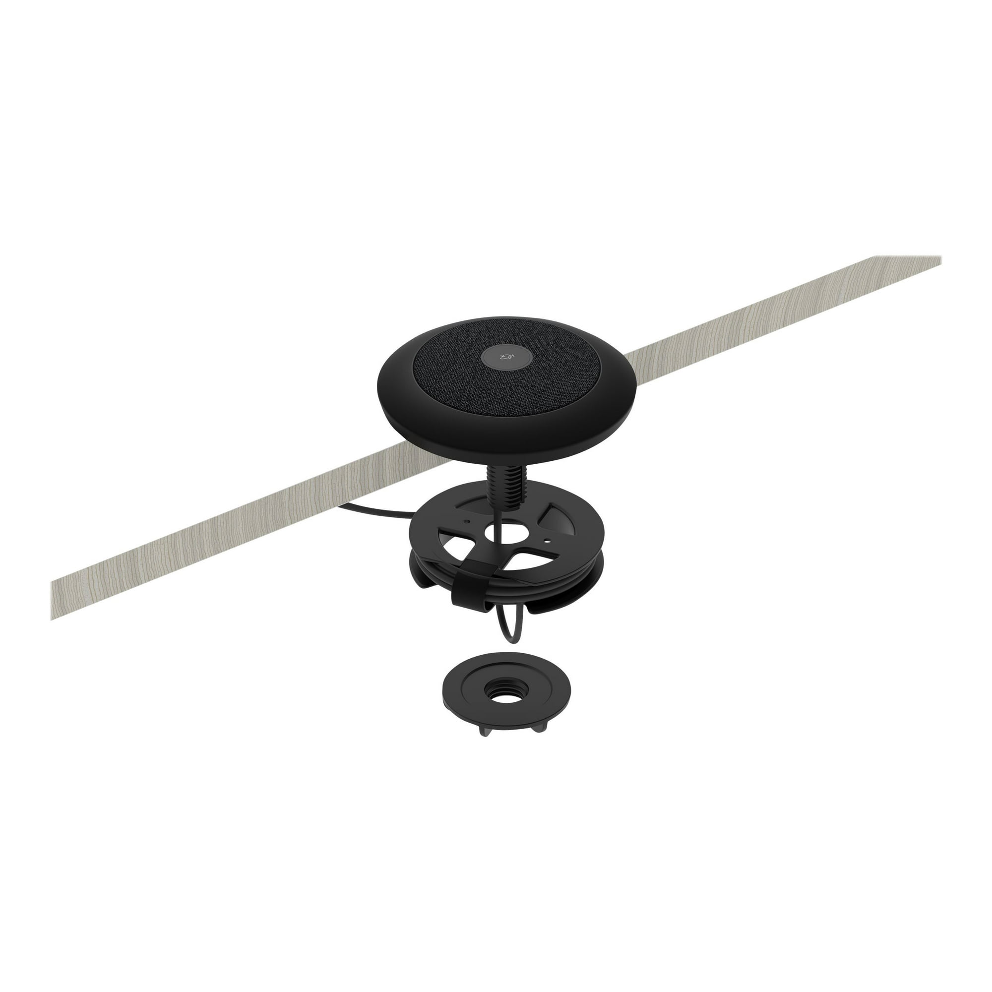 Logitech Rally Mic Pod Mount - Microphone desktop mount - matte black - for  Logitech Rally, Rally Plus - Walmart.ca