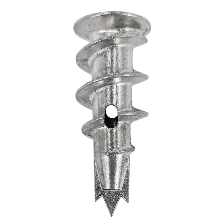 Plastic And Zinc Self-Drilling Drywall Anchor With Screw Kit, Pack