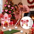 thumbnail image 4 of TIELUTT Valentine's Day A for Romance and Sport Let's Swing Automatic Pitching compatible with Machine Live Us Open Tennis Automatic Pitching compatible with Machine Baseball Home Tennis Baby First F, 4 of 7