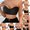 Beige, variant on Womens Tube Tops Solid Wirefree Push Up Front Closure Side Support Bandeau Bras