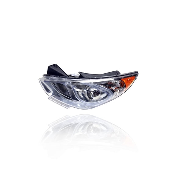 Headlight Assembly - Compatible/Replacement for '11-15 Hyundai Sonata Hybrid - Halogen - Left Hand - Driver - 921014R050