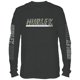 thumbnail image 1 of Hurley - Camiseta gráfica informal para hombre, color gris, talla mediana Hurley Camiseta gráfica, 1 of 2