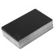 thumbnail image 3 of 100 Piezas Tarjeta de AleacióN de Aluminio Negro Grabado Tarjeta de Visita de Negocios de Metal en Blanco 0.2 Mm de Espesor, 3 of 5