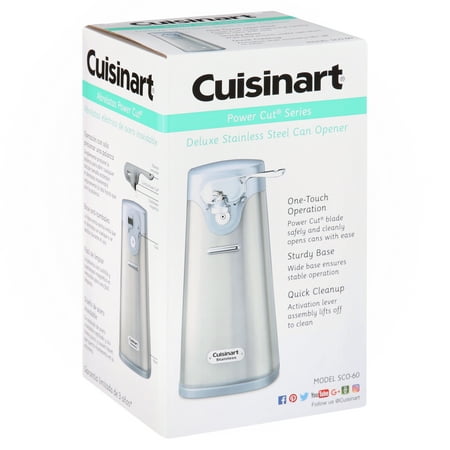 Cuisinart - Deluxe Can Opener - Brushed Stainless-Steel