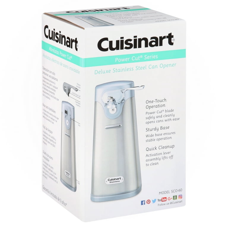Cuisinart Deluxe Stainless Steel Can Opener New - household items