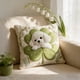 thumbnail image 1 of CaiYueKe Cute Cat Embroidery Pillow Cover - Flocked Velvet Decorative Throw Cushion Sofa Bedroom Living Room Accent Pillowcase, Faux Embroidery Animal Pattern Home Decor Gift for Women, 1 of 8
