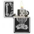 thumbnail image 6 of Zippo Eagle High Polish Chrome Pocket Lighter, 6 of 7
