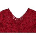 thumbnail image 4 of Coloody Women Vintage Lace Dresses Female Knee Length Cocktail Party Dress, 4 of 7