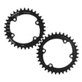 thumbnail image 4 of Fyearfly Plato de Bicicleta, BCD 96MM Anillo de Cadena Simple de Plato Ancho Estrecho para M6000 M7000 M8000(34T-Negro), 4 of 5