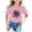 00&Pink396, variant on Little Girls Summer Trendy Tee Shirt Leopard Sunflower Print Casual Short Sleeve Tops