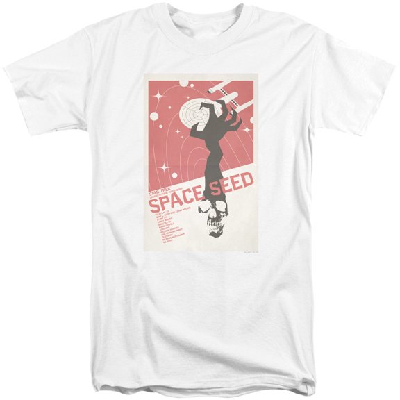 Star Trek Tos Episode 22 Adult Tall T-Shirt 18/1 T-Shirt White