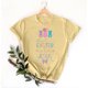 thumbnail image 5 of Mujeres Manga Corta de Verano Tops Pascua Impresa Cuello Redondo, Blusa de Moda Casual para la Primavera, 5 of 5