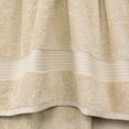thumbnail image 3 of Cotton Paradise 100% Cotton Turkish 4 Piece Hand Towel Set, Soft Absorbent Face Towels Clearance Set, Beige, 3 of 6