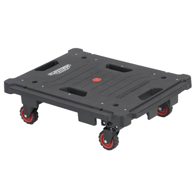Magna Cart Camion à Main Pliable 300lb Capacité Plate-Forme Pousser Panier, Noir/rouge