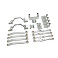 thumbnail image 3 of BELOVING 1/16 RC Upgrades Kit Repair Part Front and Rear Shock Tower for C64 DIY Accs argent, 3 of 7