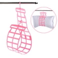 thumbnail image 2 of Zootealy Drying Pillow Rack Multifunctional Adjustable Easy Assemble Double Hooks Hanger for Plush Toy Pillows, 2 of 8