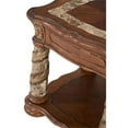 thumbnail image 3 of Michael Amini Villa Valencia Wood End Table - Classic Chestnut, 3 of 4