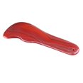 thumbnail image 2 of 2xRed Jade Roller Gua Sha Raspado Cara Herramienta Facial Forma 04, 2 of 8