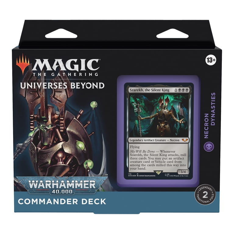 MTG Magic TCG: Warhammer 40k Universes Beyond Commander Deck Bundle -  Walmart.com