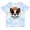 Tie Dye Blue, variant on Inktastic Boston Terrier Dog Retro Sunset Boys or Girls Toddler T-Shirt