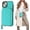 Mint Green, variant on Crossbody Wallet Case for iPhone 15 Plus, RFID Blocking PU Leather Zipper Handbag Purse Flip Cover, Kickstand Folio Case with Card Slots Holder Wrist Strap Lanyard 5G 6.7 Inch (Rose Gold)