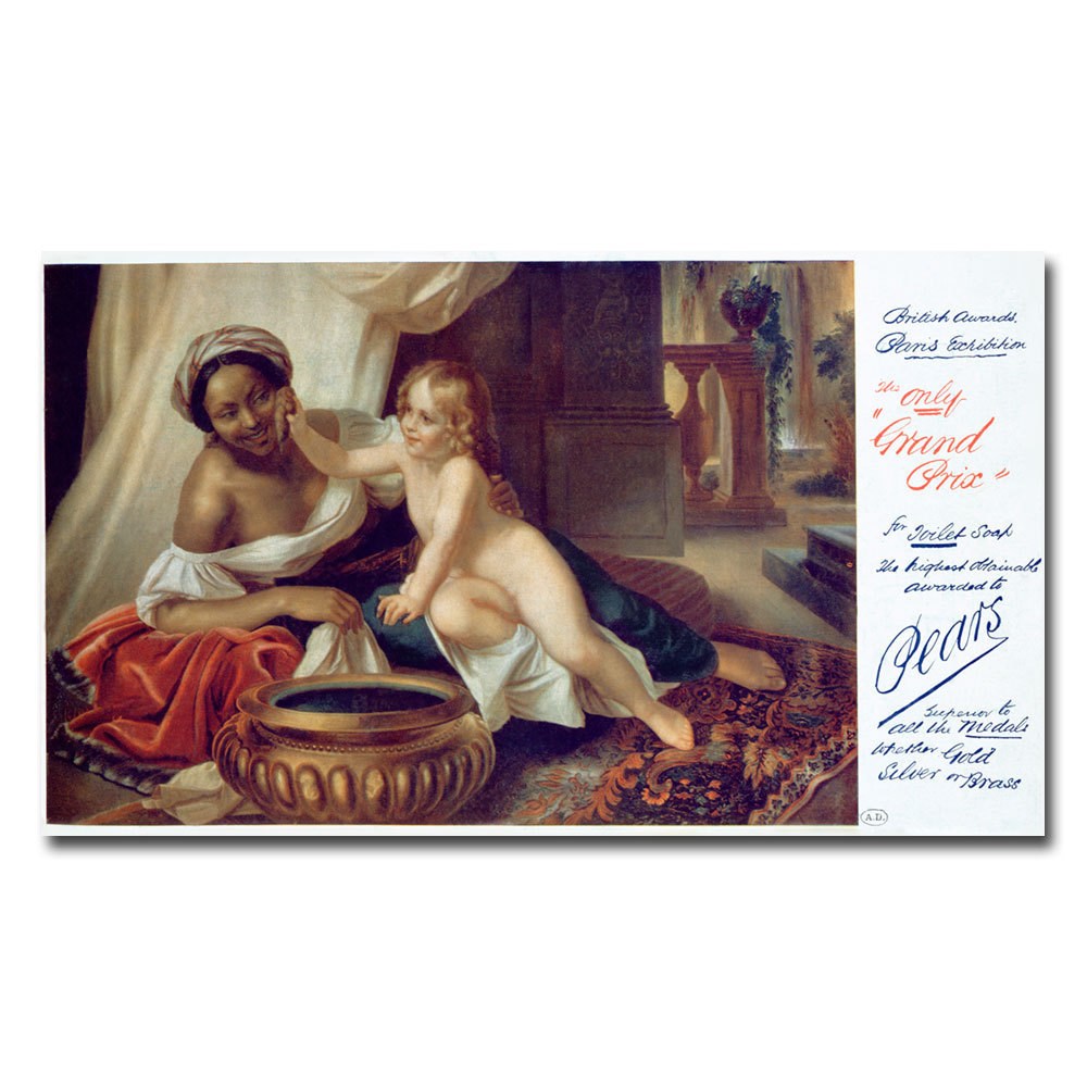 Trademark Art "Pears Soap, 1898" Canvas Wall Art