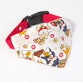 thumbnail image 1 of Accesorios lindos del animal doméstico de las decoraciones de la bufanda del pañuelo del triángulo de la impresión del gato del perro al por mayor, 1 of 4