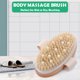 thumbnail image 2 of Masaje Cepillo corporal Cepillado húmedo o seco Cepillo de baño exfoliante corporal Cerdas natu Romacci  Cepillo para el cuerpo, 2 of 7