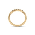thumbnail image 2 of 14kt Yellow Gold Womens Round Diamond Wedding Anniversary Band 1/2 Cttw, 2 of 4