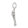 thumbnail image 2 of Sterling Silver Antiqued Dolphin Pendant, 2 of 3