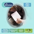 thumbnail image 4 of Detergente en hojas Dr Beckmann para ropa blanca y de color frescura intensa 20 hojas, 4 of 5