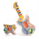 thumbnail image 1 of Guitarra Eléctrica Con Piano, Juguete Didáctico, Para Niños, Multicolor, 1 of 5