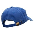thumbnail image 4 of US 30 Embroidered Unstructured Cotton Cap - Royal OSFM, 4 of 5