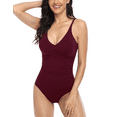 thumbnail image 2 of Hilor Women's One Piece Swimsuits Tummy Control Slimming Bathing Suits, 2 of 7