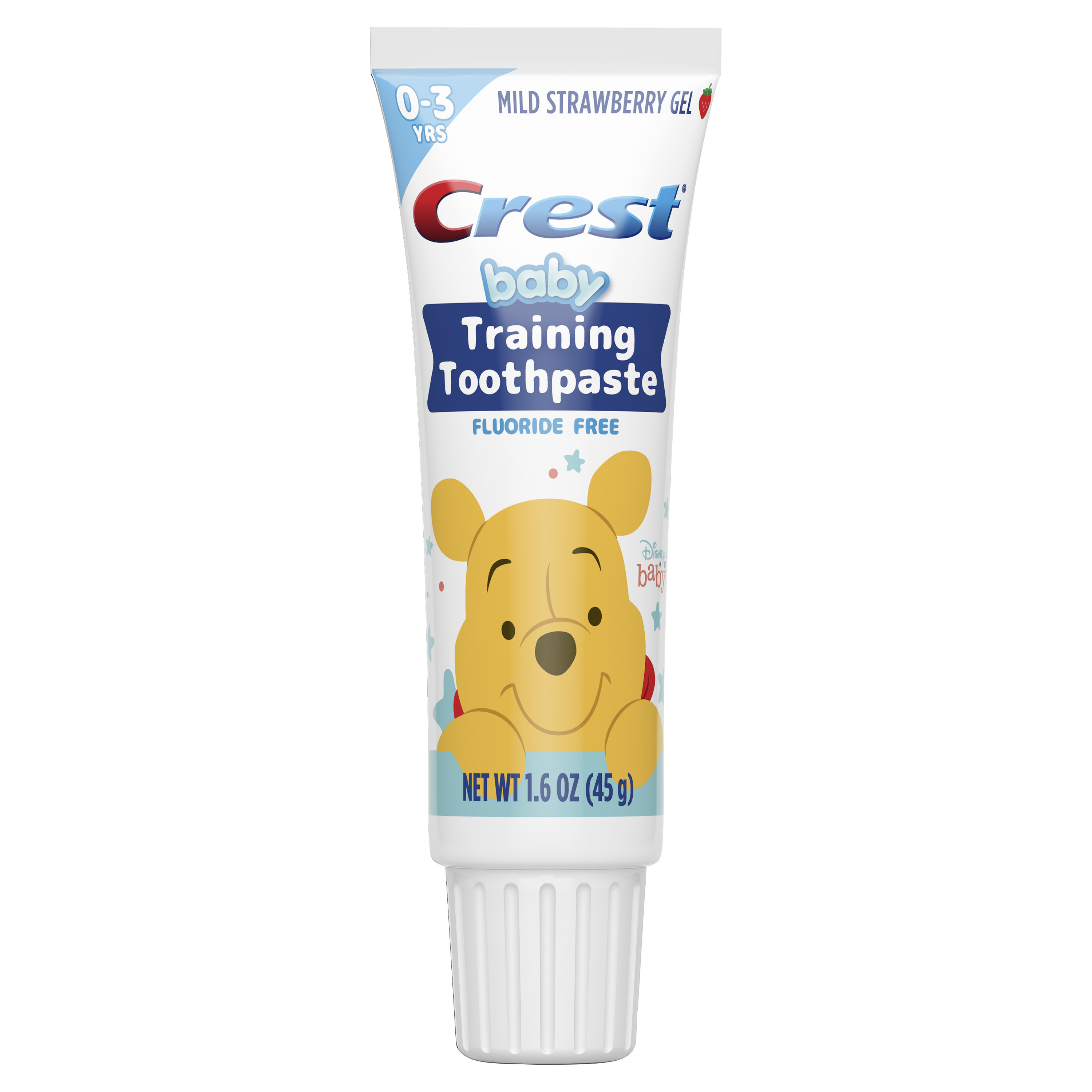 Crest Training Toothpaste and Brush, Fluoride Free, Strawberry 1.6 oz - image 2 of 9