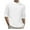 White, variant on fatyb Men's Casual Shirts Button up Long Sleeve T-Shirts Lightweight Pullover Loose Tee Tops for Men