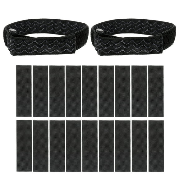 HOMOBABE Boots Fix Strap Black 1Set 16.3X0.9X0.1In Polyester