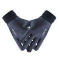 thumbnail image 2 of Latrodar Winter Warm Gloves Diving Cloth Plus Velvet Thickened Outdoor Eco-Friendly Material ed Thick Warm Gloves Blue 4.8x3.2 Inch Home Essentials, 2 of 4