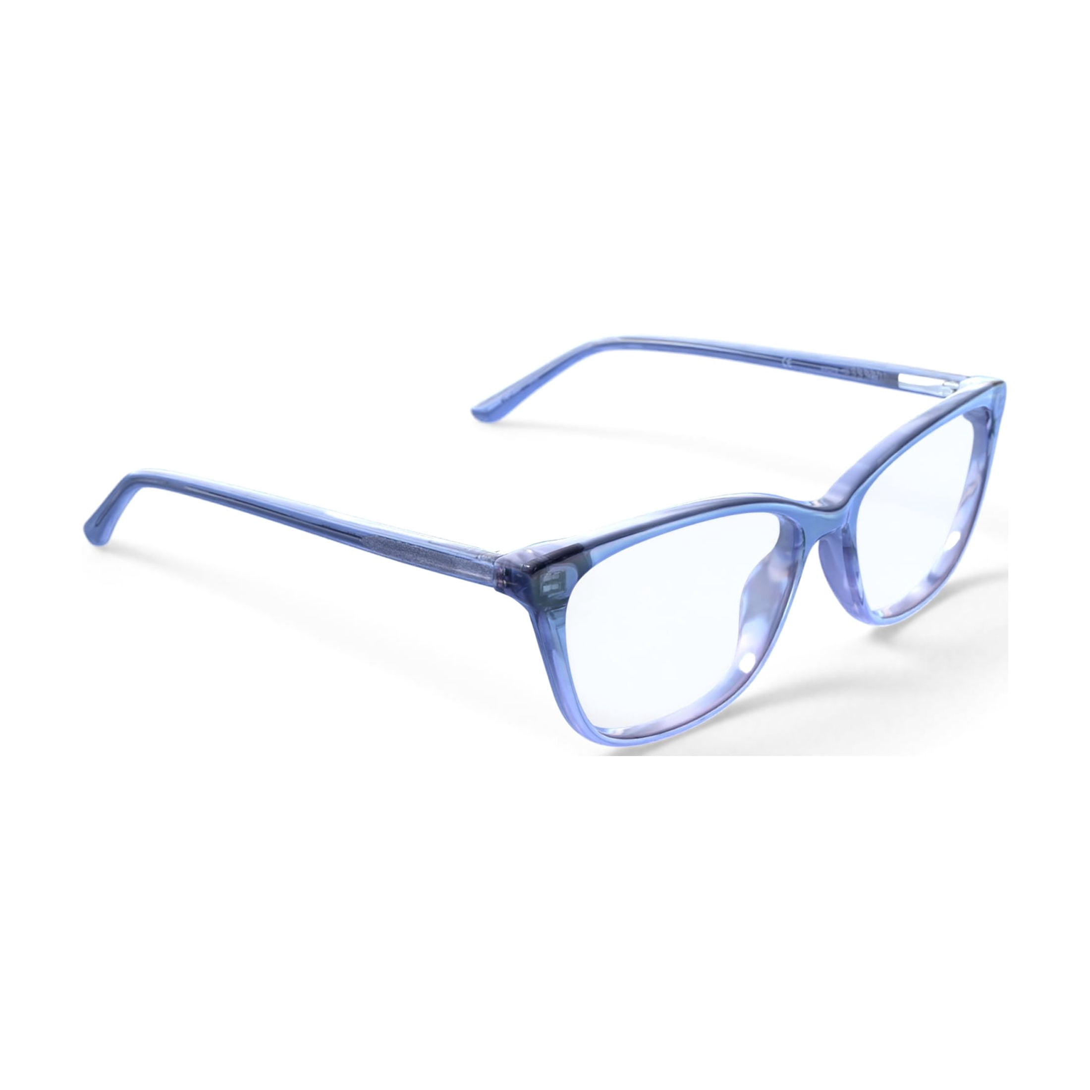 Womens Pam Rx'ble Eyeglasses with Case, SMOKE